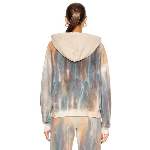 JOHN ELLIOTT Alma Oversized Hoodie Volcano Tie Dye Size S NWT $495 - Picture 3 of 13